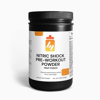 Nitric Shock Pre-Workout Powder (Fruit Punch)